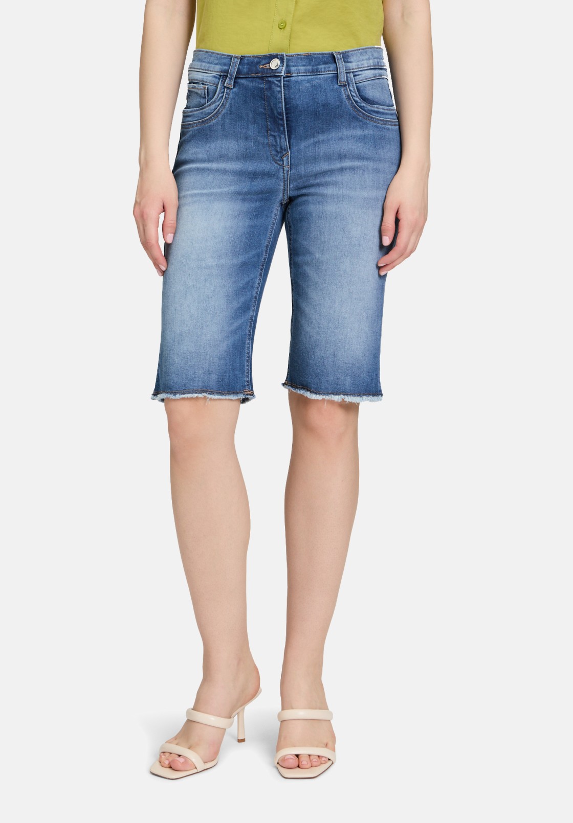 Betty Barclay Jeans-Shorts mit aufgesetzten Taschen