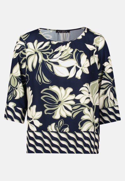 Betty Barclay Schlupfbluse mit Rundhalsausschnitt