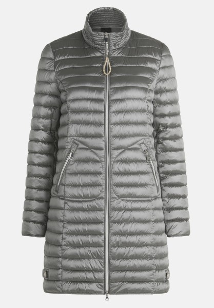 Cartoon Steppjacke mit Reißverschlusstaschen
