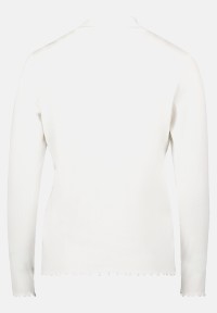 BETTY & CO Langarm-Shirt mit Rippenstruktur