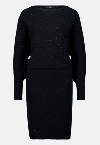 zero Strickkleid mit Pailletten | Betty Barclay