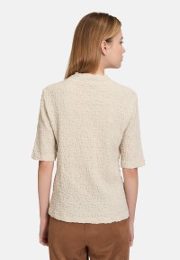 Betty Barclay Strukturshirt mit Stehkragen