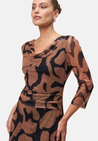 zero Meshkleid mit Wasserfallausschnitt | Betty Barclay