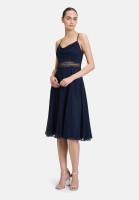 Vera Mont Cocktailkleid mit Wasserfallausschnitt