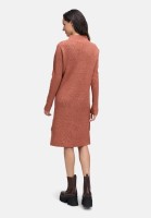 Cartoon Strickkleid mit Stehkragen