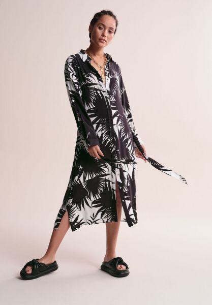 Cartoon Hemdblusenkleid mit Muster