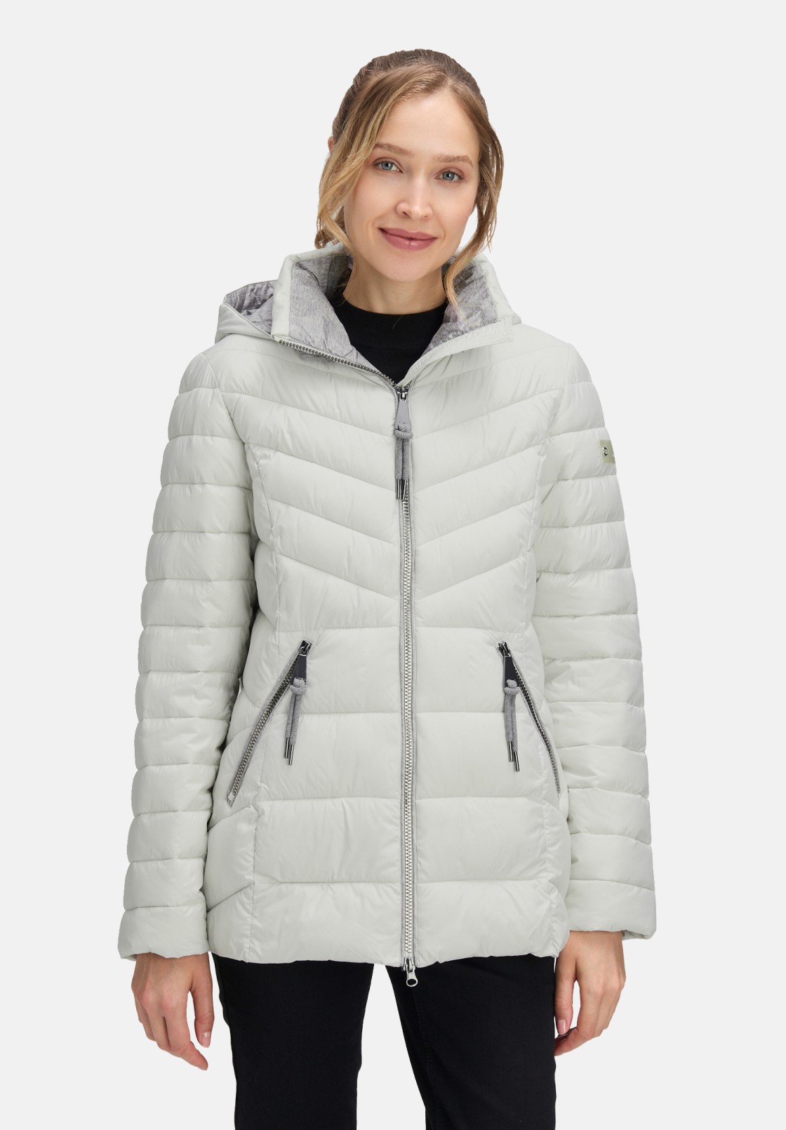 Betty Barclay Steppjacke mit abnehmbarer Kapuze