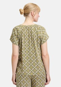 Cartoon Blusenshirt mit Muster