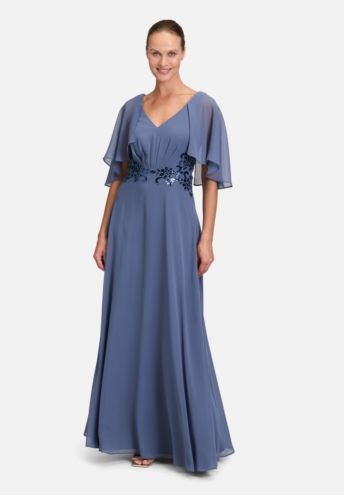Vera Mont Abendkleid mit Stickerei