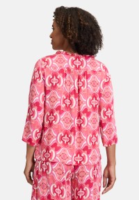 Cartoon Casual-Bluse mit Rüschen