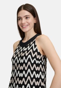 BETTY & CO Neckholder Kleid ohne Arm