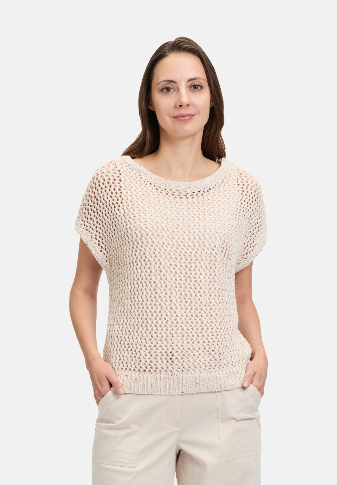BETTY & CO Strickpullunder mit Effektgarn