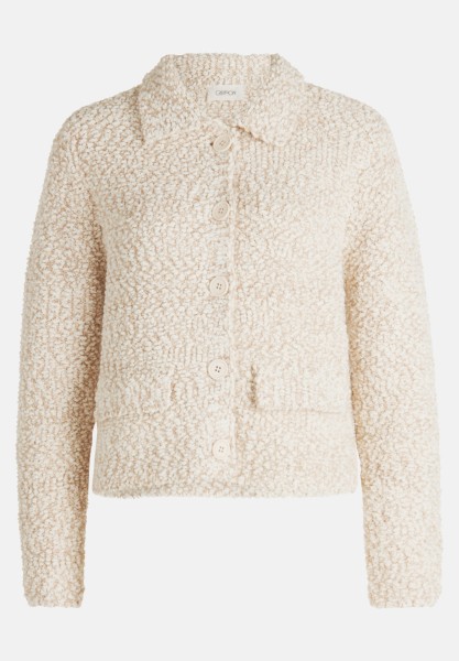 Cartoon Cardigan mit Kragen
