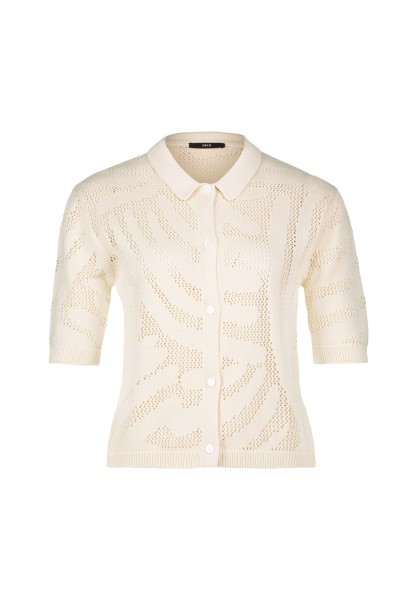 zero Strickjacke gehäckelt Knopfleiste | Betty Barclay