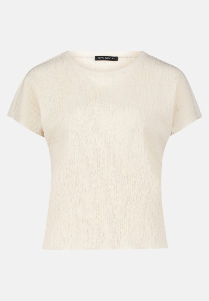 Betty Barclay Strukturshirt mit U-Boot-Ausschnitt