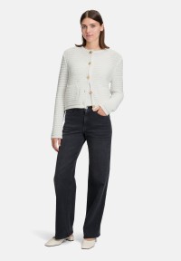 BETTY & CO Strick-Cardigan mit Knopfleiste