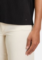 BETTY & CO Kurzarm-Shirt mit Plissee