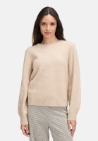 Cartoon Strickpullover mit Rundhalsausschnitt