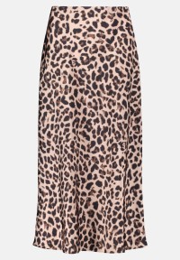 Vera Mont Satinrock mit Leoprint