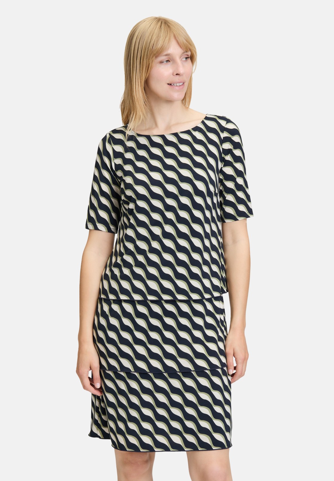 Betty Barclay Stufenkleid kurzarm