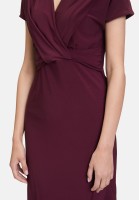 Cartoon Jerseykleid mit Raffung