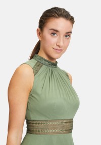 Vera Mont Cocktailkleid mit Spitzeneinsatz