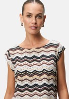 zero Bluse mit Zickzackmuster | Betty Barclay