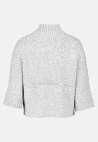 BETTY & CO Strick-Cardigan mit Reißverschluss