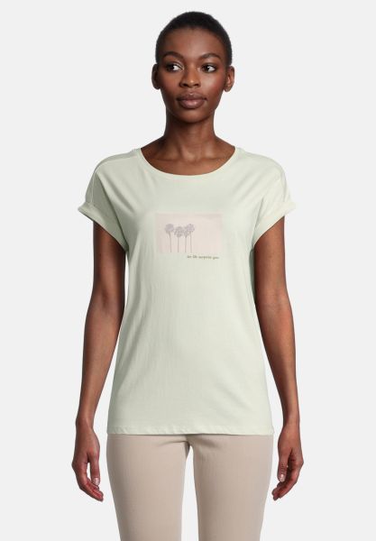 Cartoon Casual-Shirt mit Aufdruck