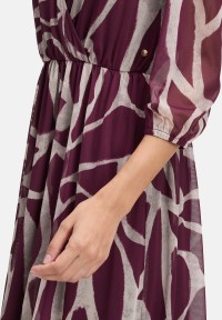 BETTY & CO Mesh-Kleid mit Print