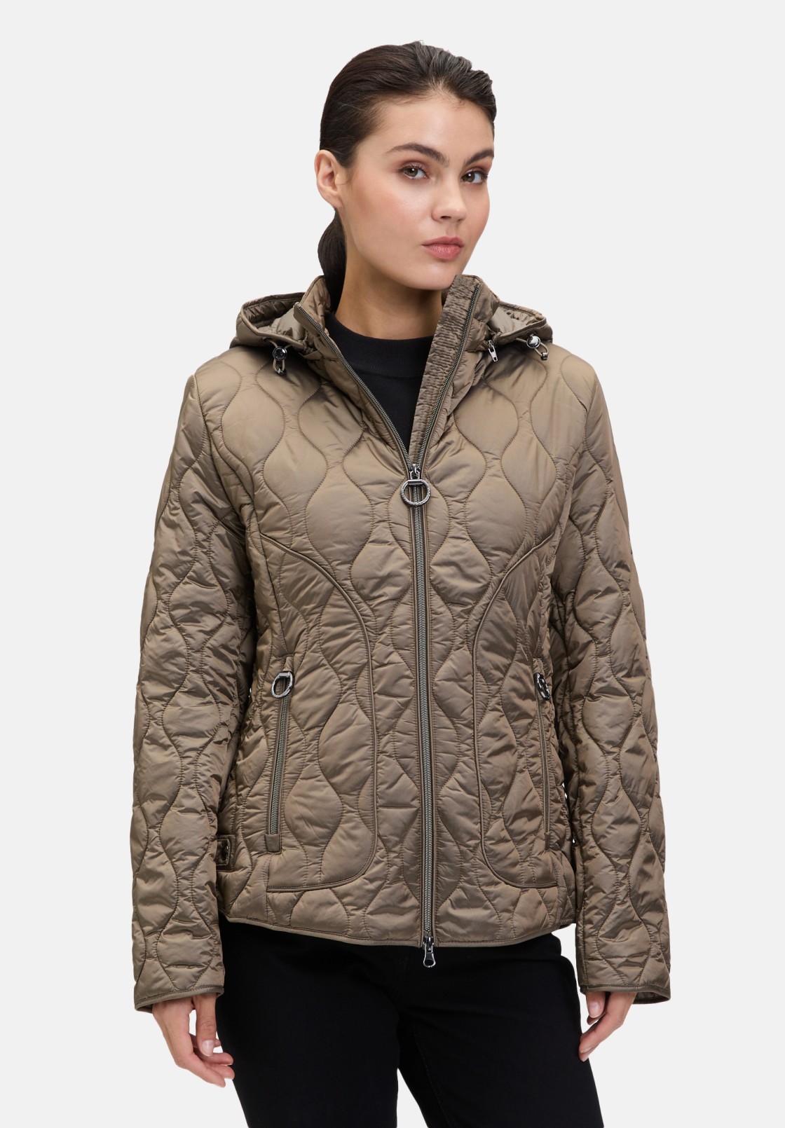 Betty Barclay Outdoorjacke mit abnehmbarer Kapuze