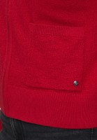 BETTY & CO Strick-Cardigan mit Reißverschluss