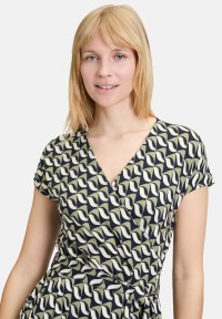 Betty Barclay Jerseykleid mit V-Ausschnitt