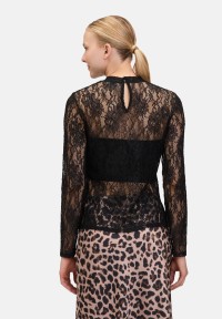 Vera Mont Spitzenshirt langarm