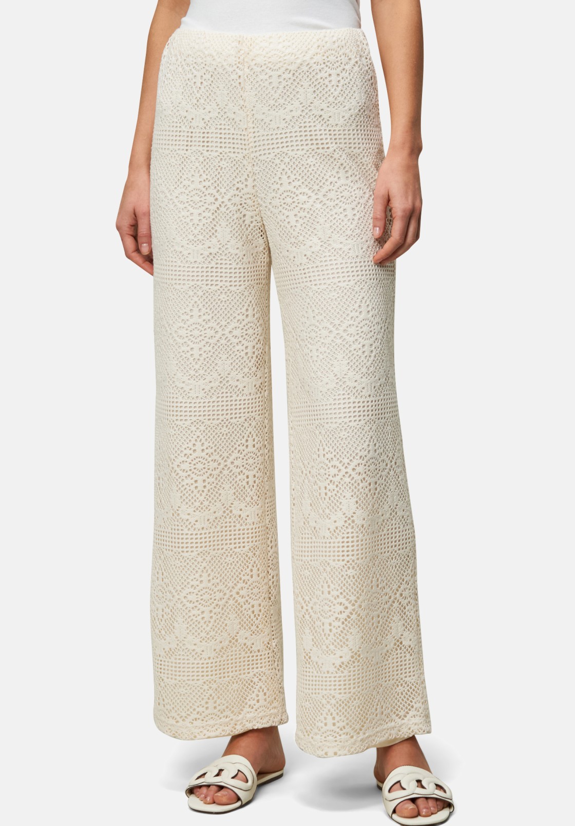 zero Spitzenhose mit weitem Bein 30 Inch | Betty Barclay