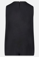 BETTY & CO Blusenshirt mit Webbesatz
