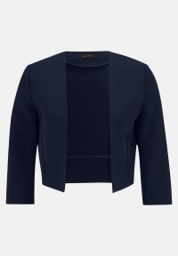 Vera Mont Bolero-Jacke mit Kellerfalten