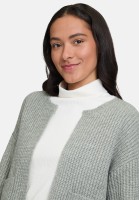Cartoon Strick-Cardigan mit Taschen