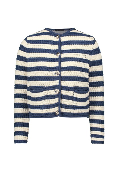 zero Strickjacke mit Streifen | Betty Barclay