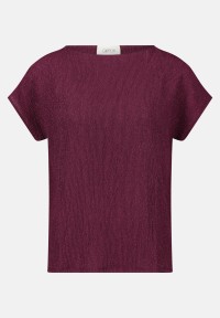 Cartoon Strukturshirt kurzarm
