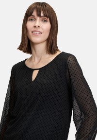 BETTY & CO Blusenshirt mit Raffung
