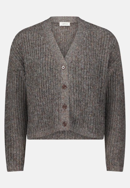 Cartoon Cardigan mit V-Ausschnitt