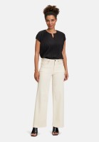 BETTY & CO Kurzarm-Shirt mit Plissee