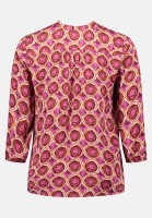 Cartoon Blusenshirt mit Muster