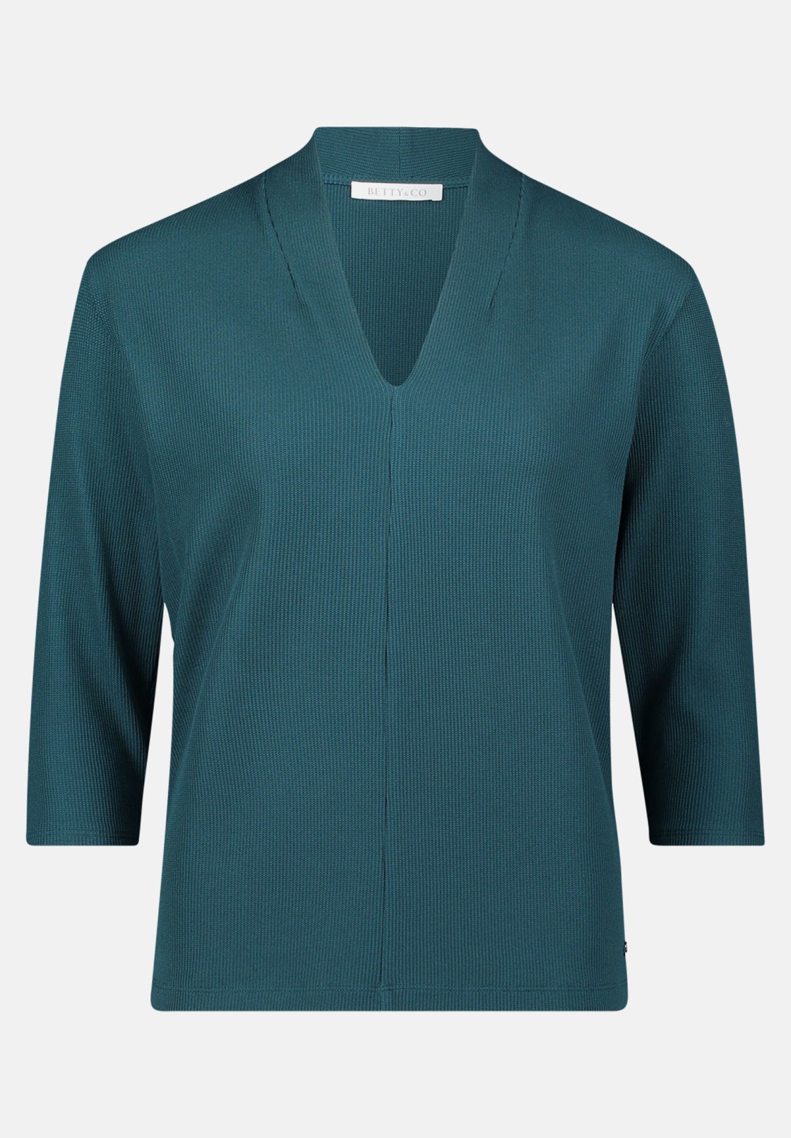 BETTY & CO Casual-Shirt mit V-Ausschnitt
