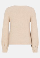 Cartoon Strickpullover mit Rundhalsausschnitt