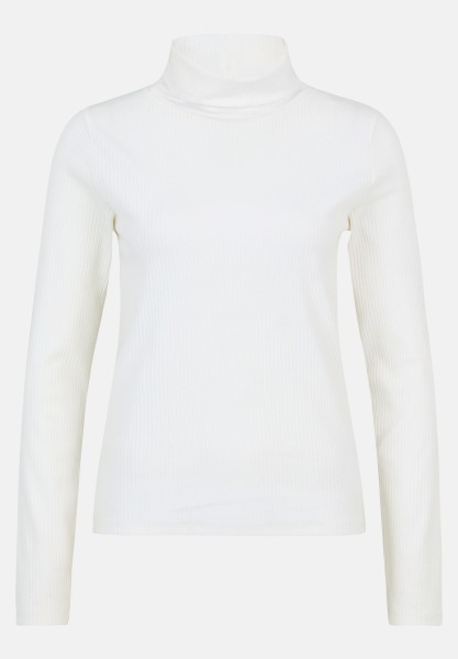 Cartoon Langarm-Shirt mit Kragen