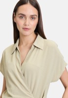 Cartoon Jumpsuit mit Bindegürtel