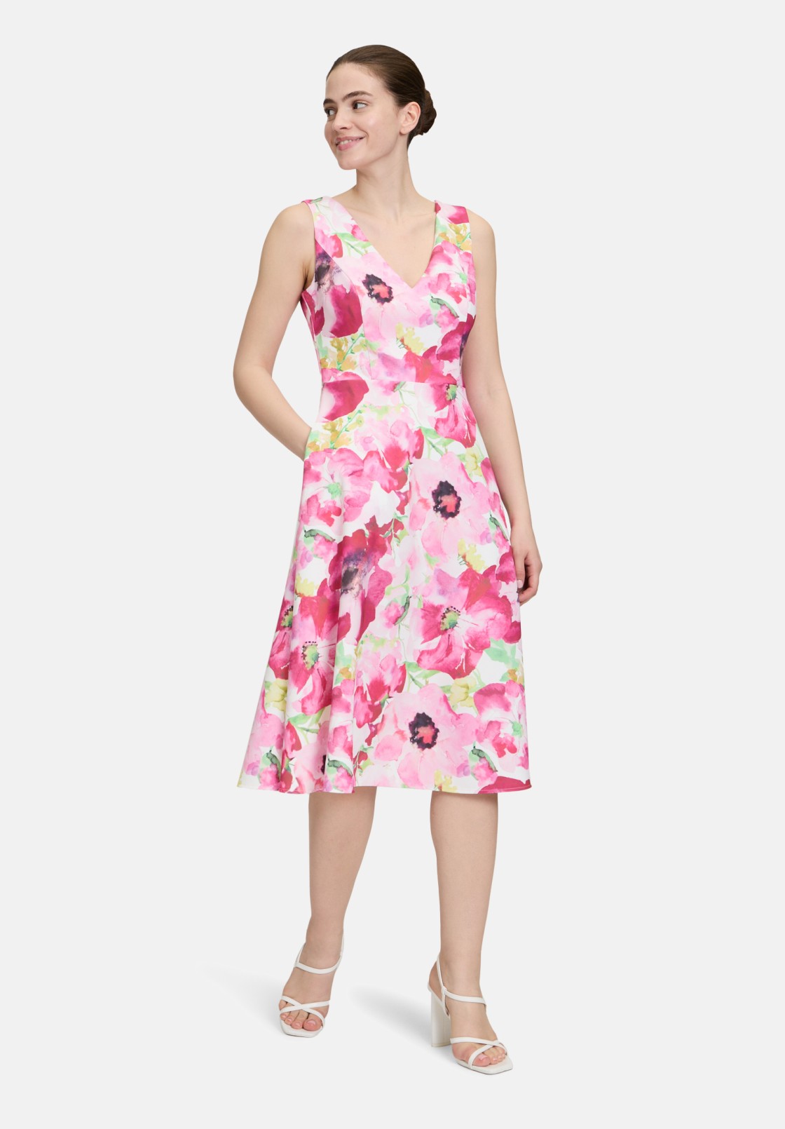 Vera Mont Cocktailkleid mit Blumenprint
