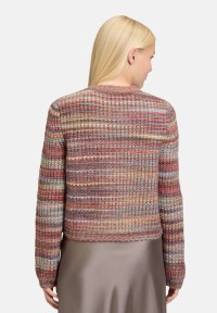 Cartoon Cardigan mit Rundhalsausschnitt